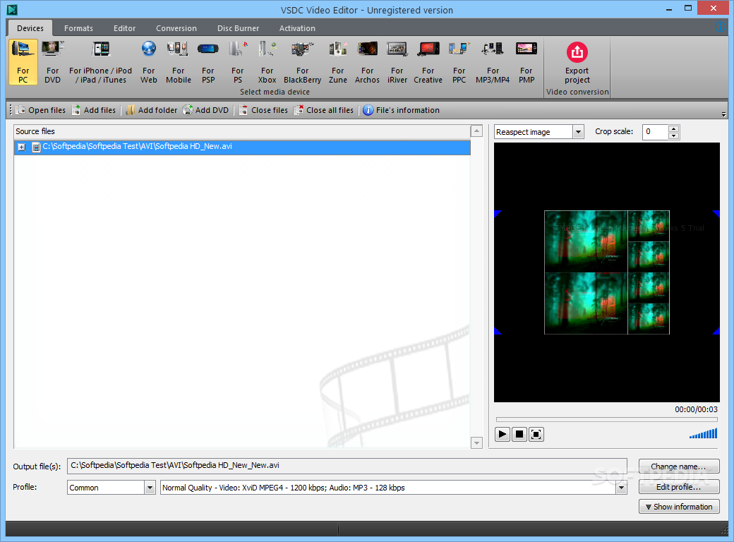 vsdc video editor windows 10