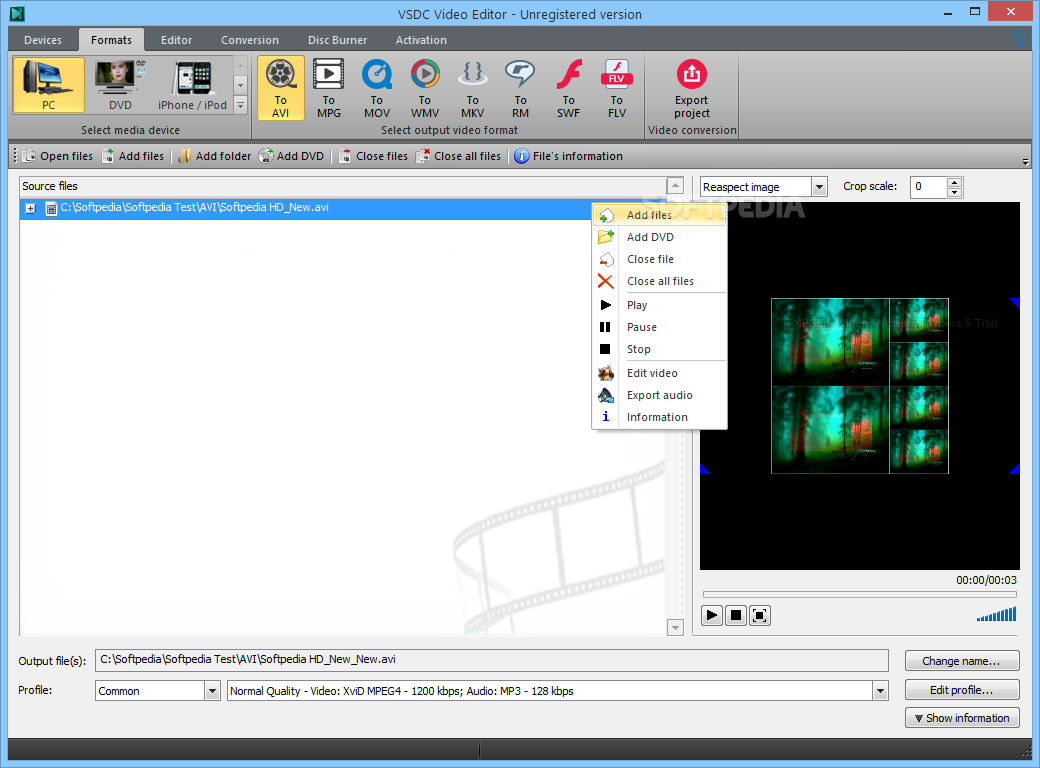 vsdc free video editor 32 bit