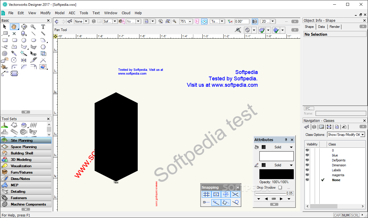 vectorworks viewer print