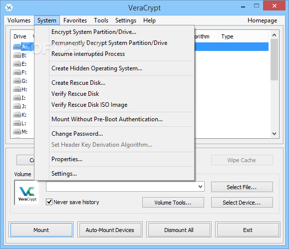 download the new version VeraCrypt 1.26.7
