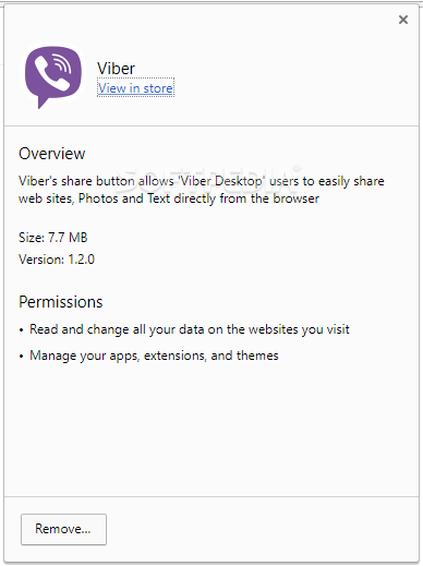 need to update viber to latest version
