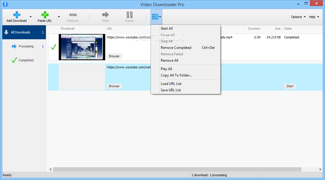 free downloads YouTube Video Downloader Pro 6.5.3
