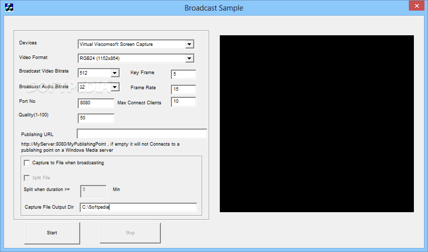 VideoCap Live ActiveX Control screenshot #2