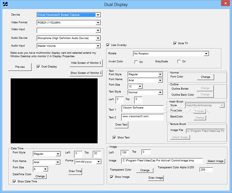 VideoCap Live ActiveX Control screenshot #4