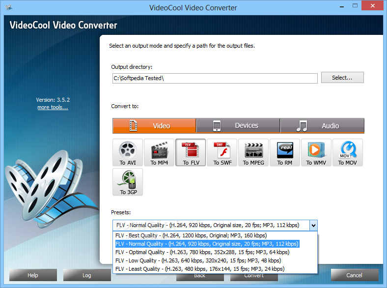 VideoCool Video Converter screenshot #4