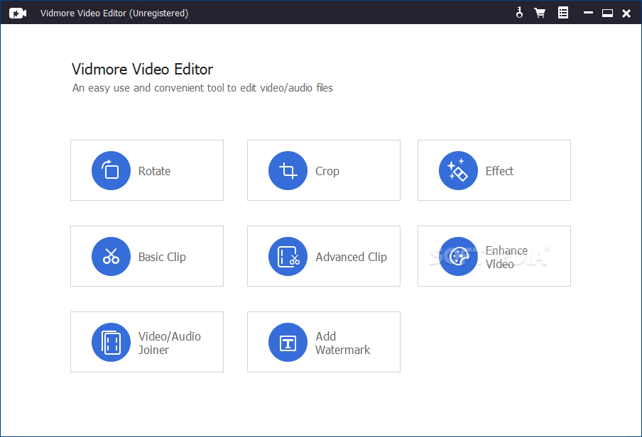 Vidmore Video Editor screenshot #0