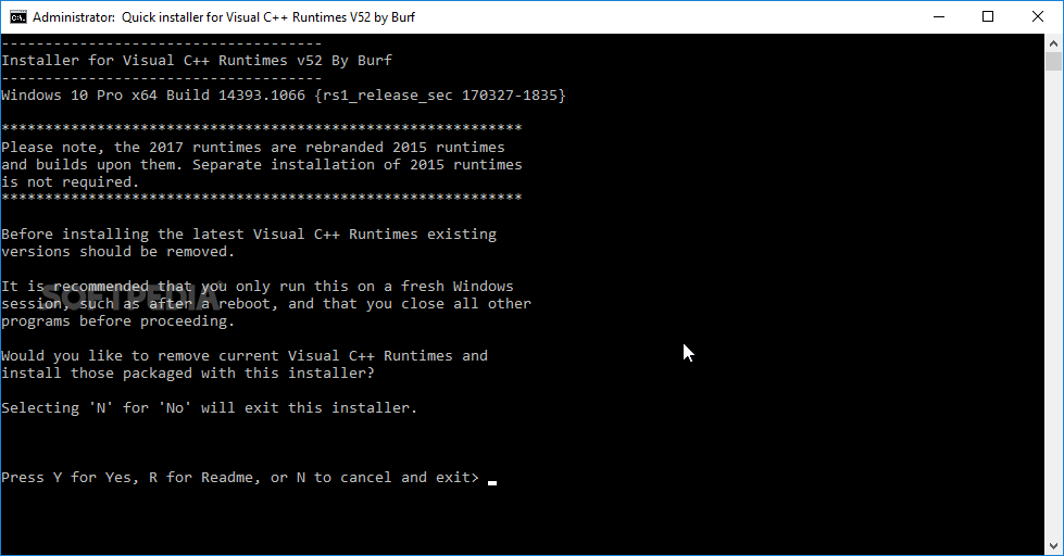 Download Visual C Runtime Installer V56
