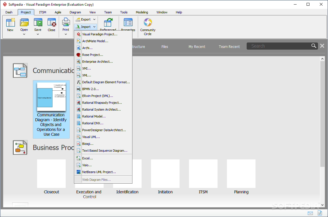 Visual Paradigm Enterprise Edition Portable screenshot #1