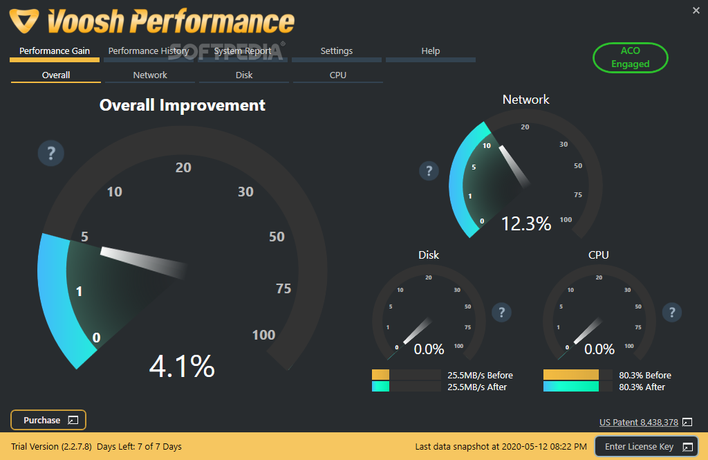 Voosh Performance screenshot #0