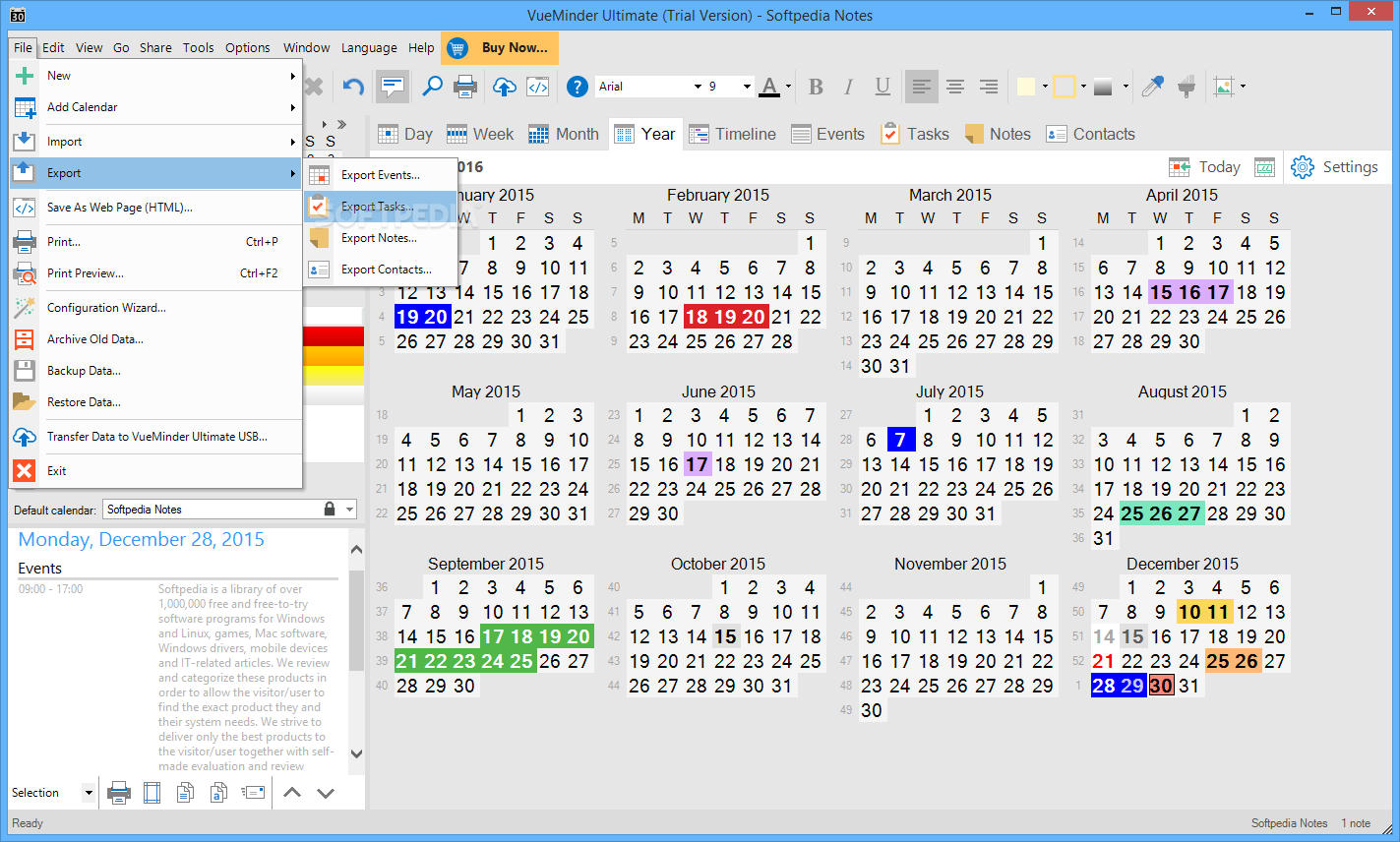 for windows download VueMinder Calendar Ultimate 2023.01
