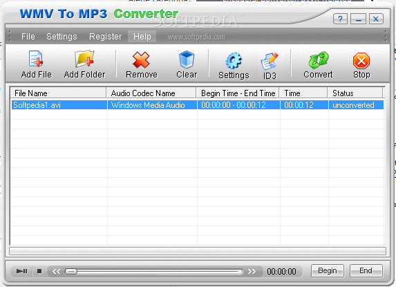 online wmv to mp3 converter