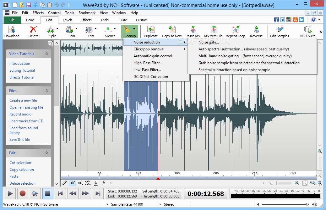 wavepad audio editor for mac crack