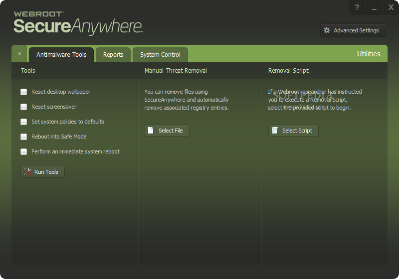 download webroot secure anywhere is