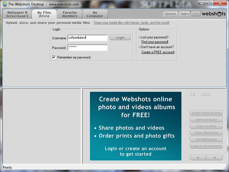 webshots desktop 2012