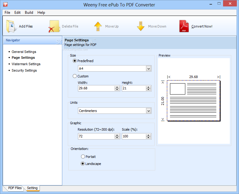 epub to pdf converter free software