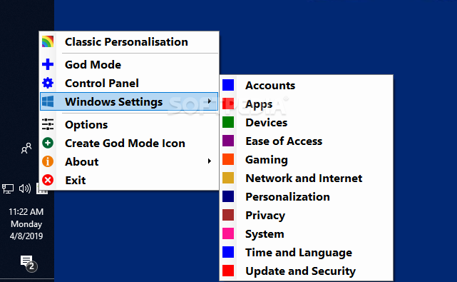 Win10 All Settings 2.0.4.34 for windows instal free