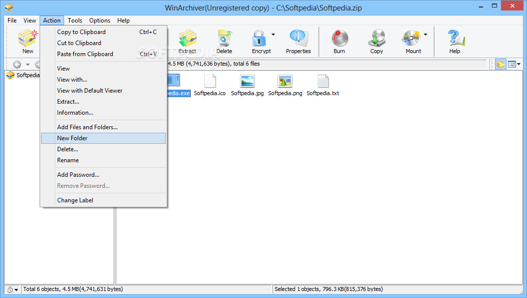 WinArchiver Virtual Drive 5.3.0 free downloads