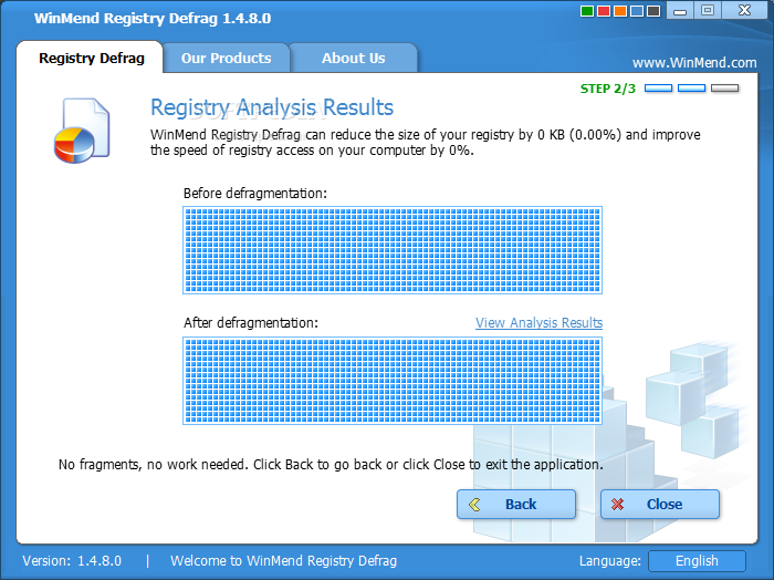 registry defrag portable