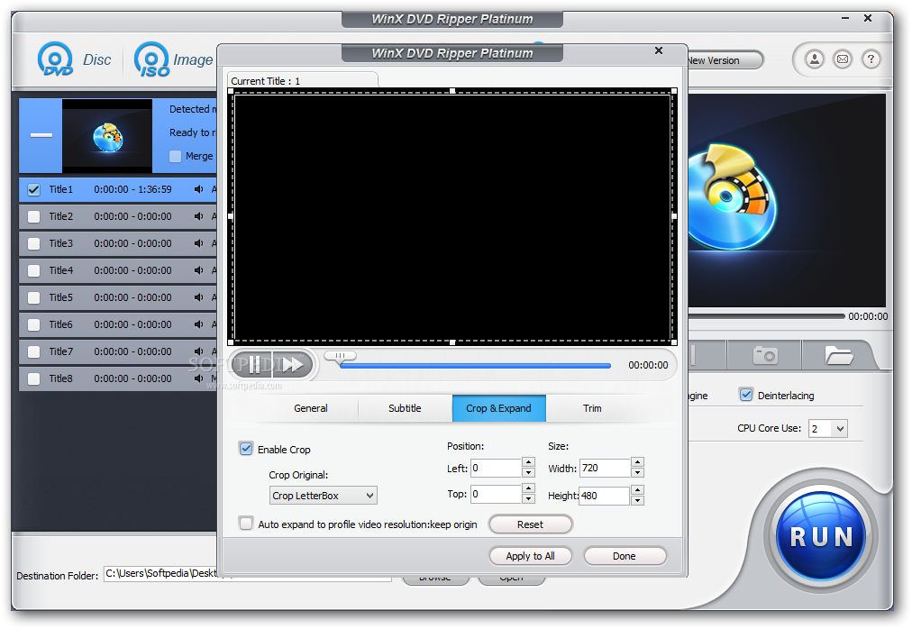 WinX DVD Ripper Platinum 8.22.1.246 download the new for android