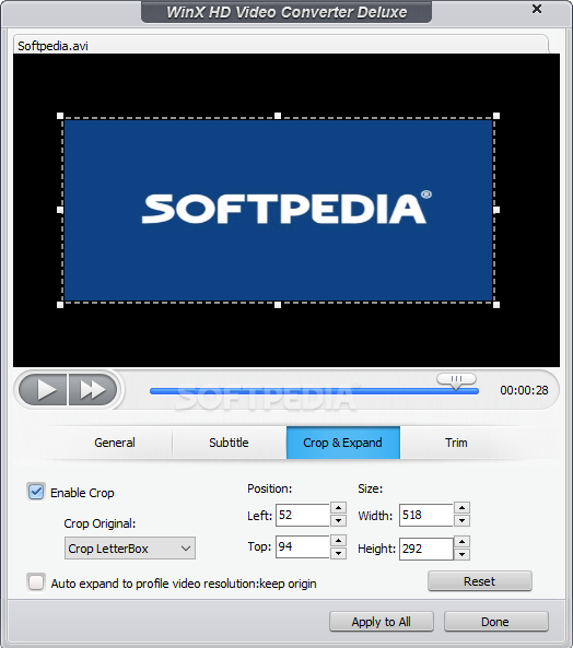 WinX HD Video Converter Deluxe 5.18.1.342 download the last version for android