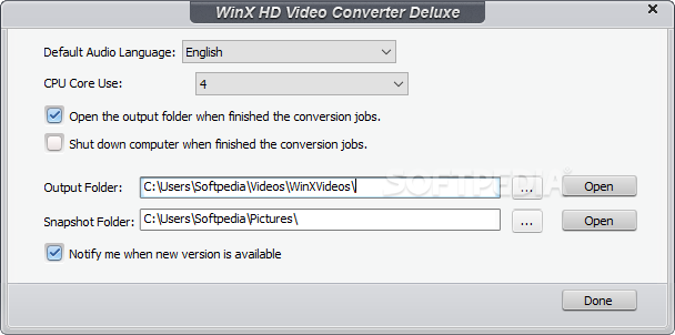 free downloads WinX HD Video Converter Deluxe 5.18.1.342