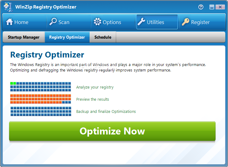 WinZip Registry Optimizer screenshot #4