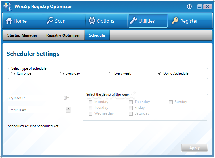 WinZip Registry Optimizer screenshot #5