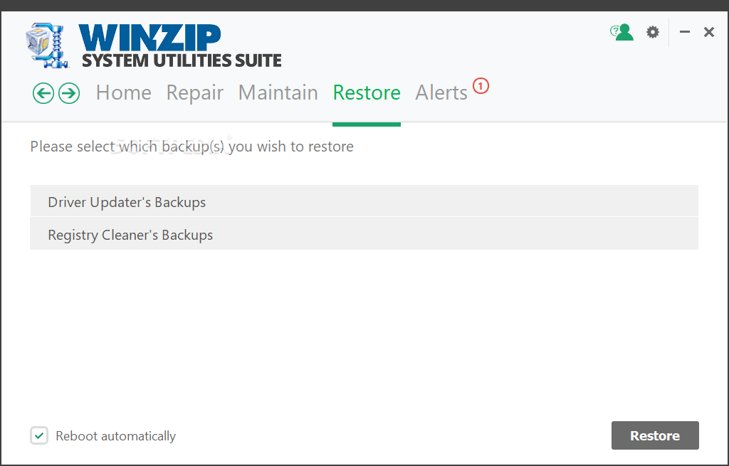 WinZip System Utilities Suite 3.19.1.6 for apple instal free