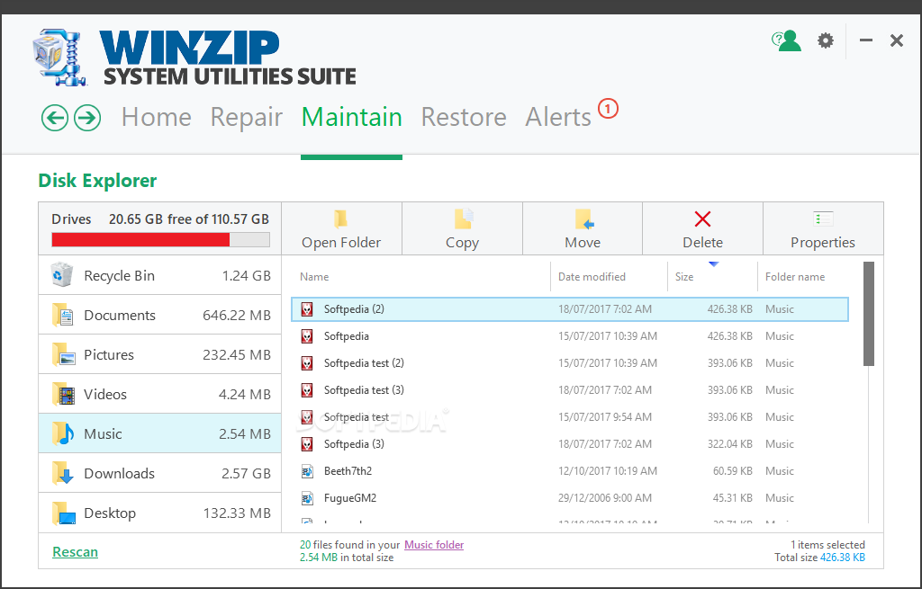 WinZip System Utilities Suite 3.19.1.6 instal the last version for android