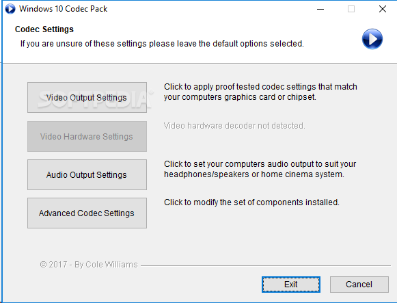 Download Windows 10 Codec Pack 2.1.8