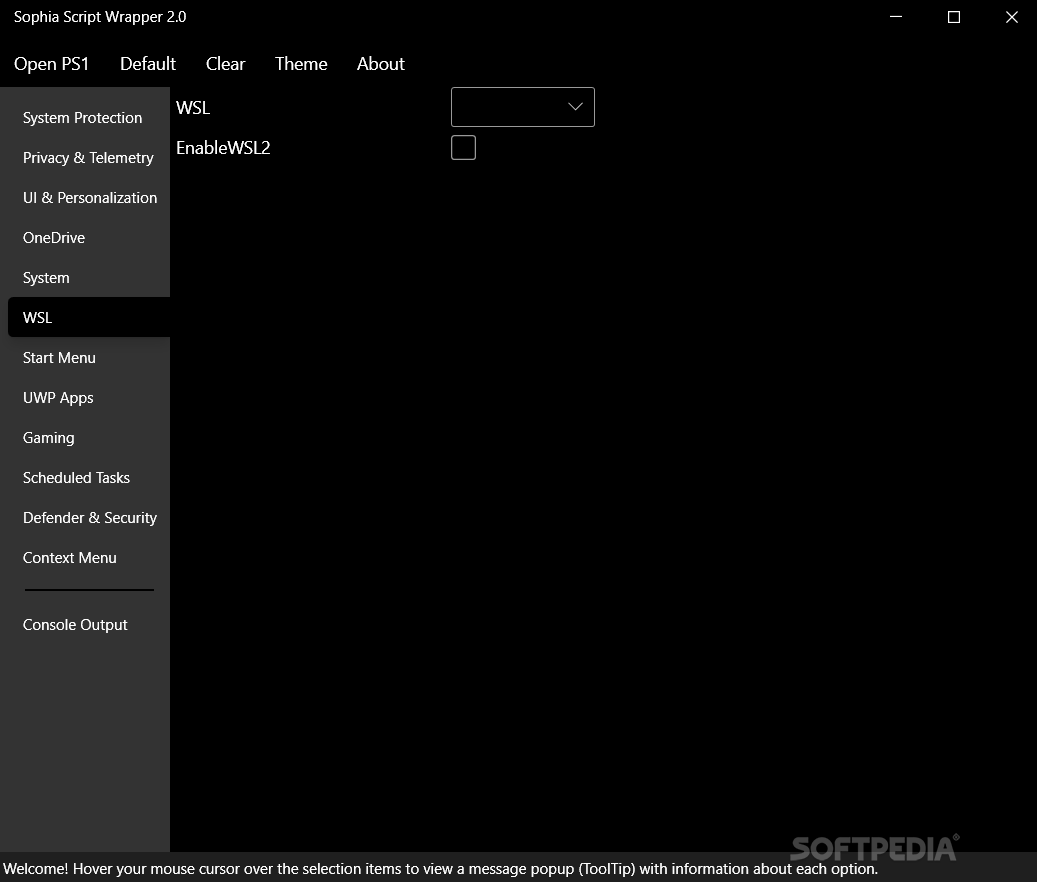 Windows 10 Sophia Script Wrapper screenshot #4