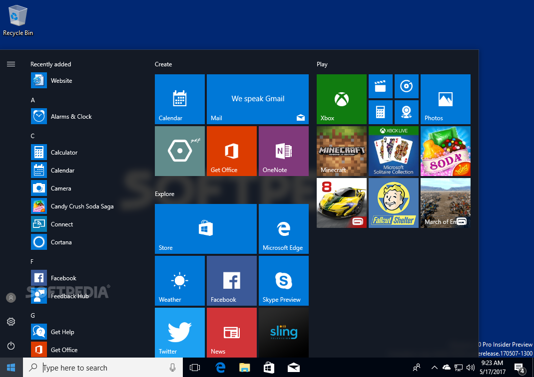 Download Windows 10 Insider Preview Build 18343
