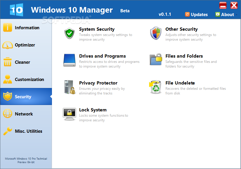 download the new for windows Windows 10 Manager 3.8.3