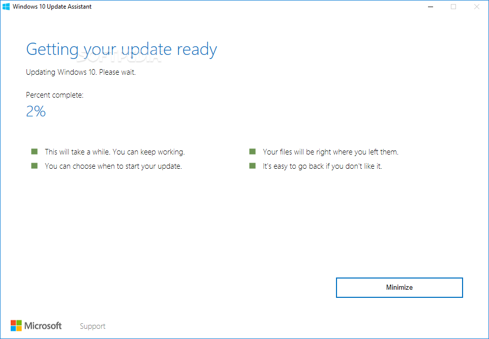 Windows 10 Update Assistant screenshot #4