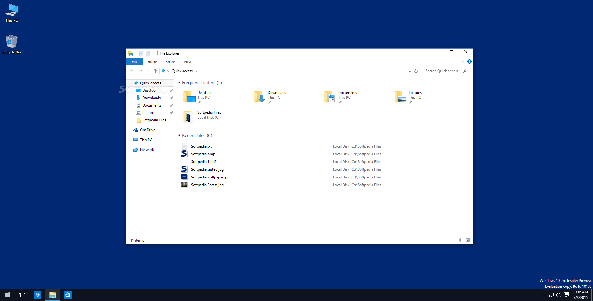 Windows 10 screenshot #1