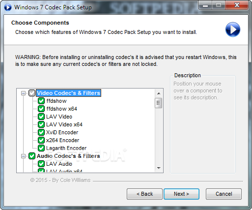 Download Windows 7 Codec Pack 4.2.7