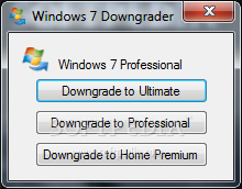downgrade windows 7 to vista without disk