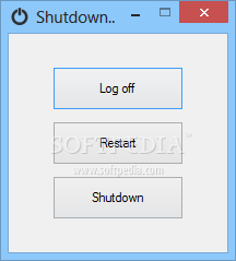 quick desktop shutdown