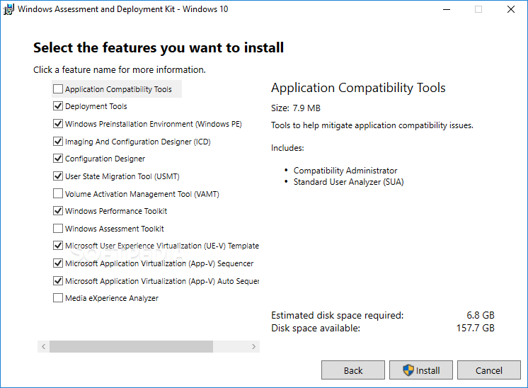 Windows Assessment and Deployment Kit (ADK) screenshot #0