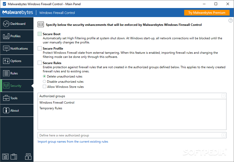 Windows Firewall Control download the new