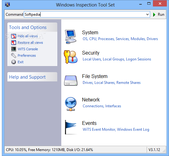 Windows Inspection Tool Set screenshot #0