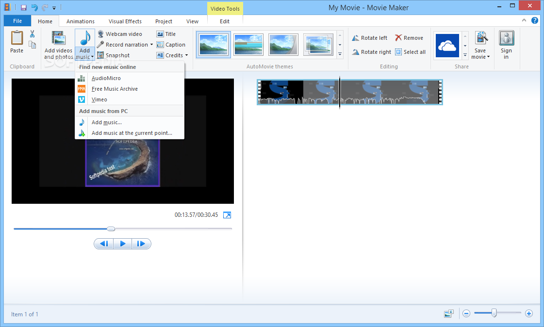 microsoft windows movie maker download 2012