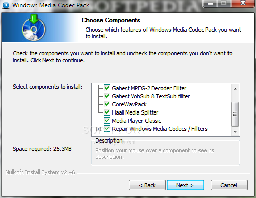 how to use media player codec pack