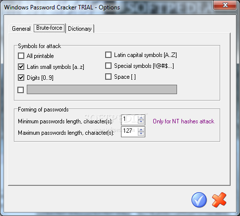 Password Cracker 4.7.5.553 download the last version for windows