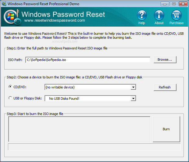 windows password reset free download