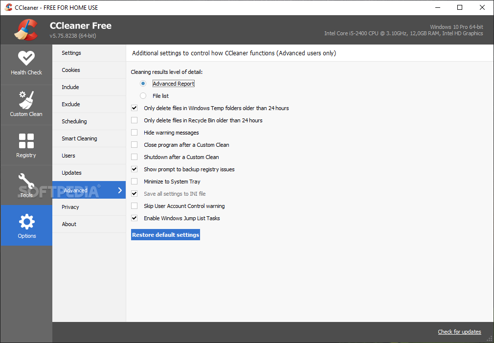 ccleaner portable for windows 10