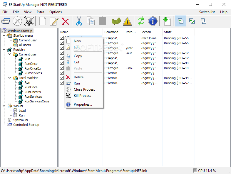 Download Download Portable EF StartUp Manager 22.05 Free