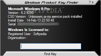 free product key finder for windows vista