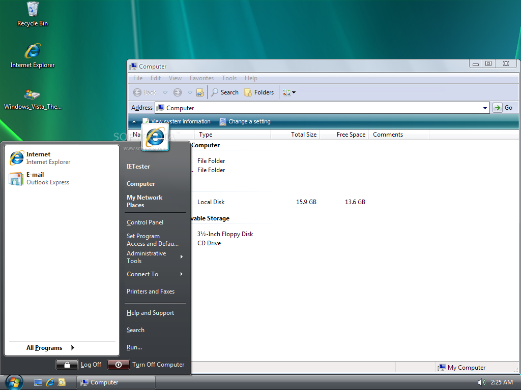 Windows Vista Theme Pack