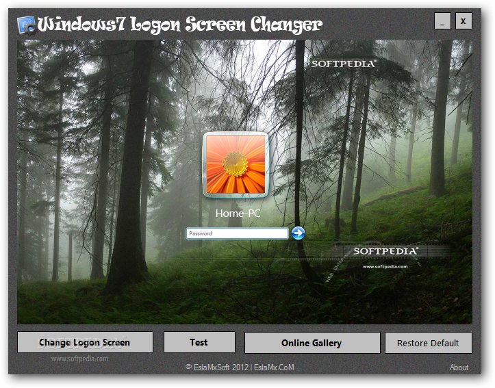 Windows7 Logon Screen Changer 1 - Download & Review